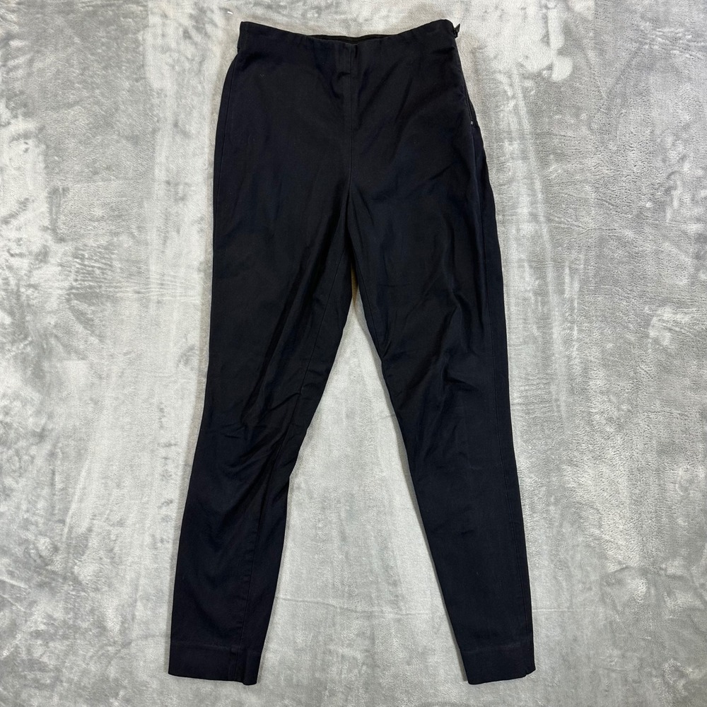 Everlane High Rise Side Zip Skinny Pants‎ Womens Size 0 Black Trousers